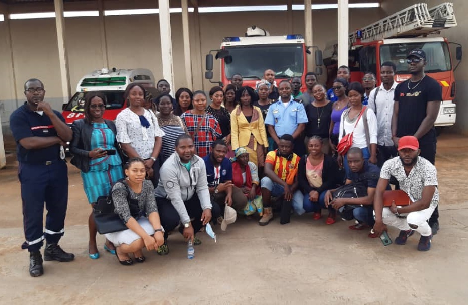 Visite Sapeurs pompiers